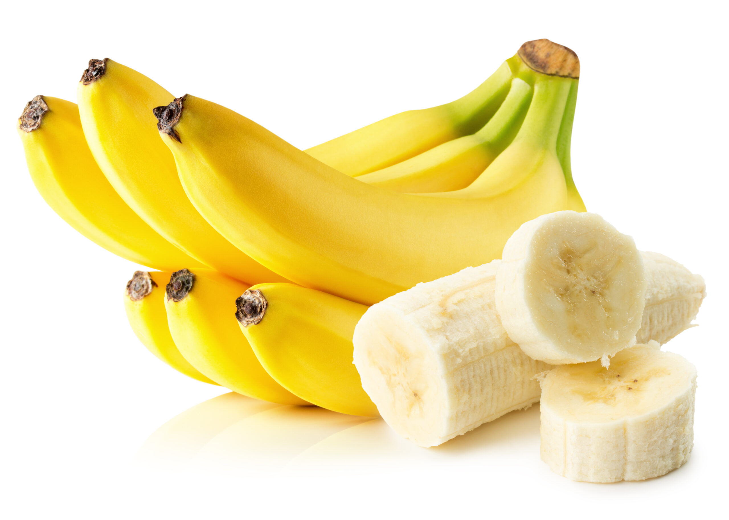 Bananas,Isolated,On,The,White,Background bananas