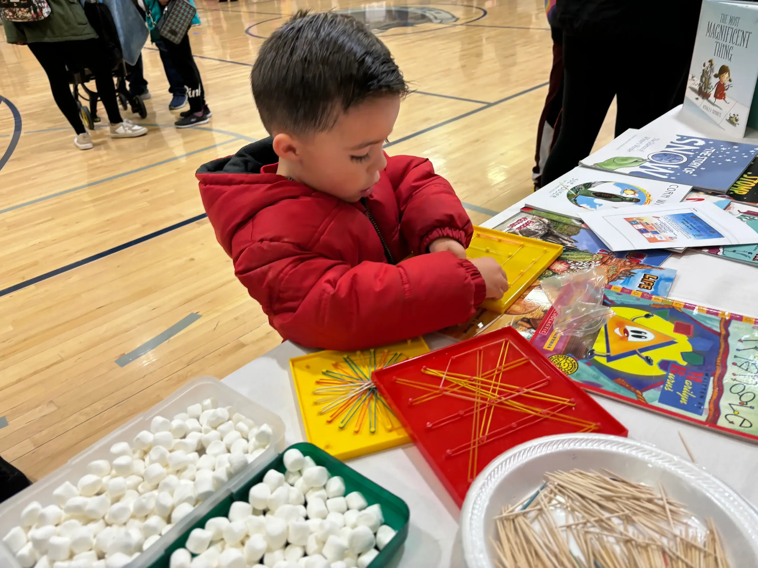 Book and geoboards, The Greedy Triangle