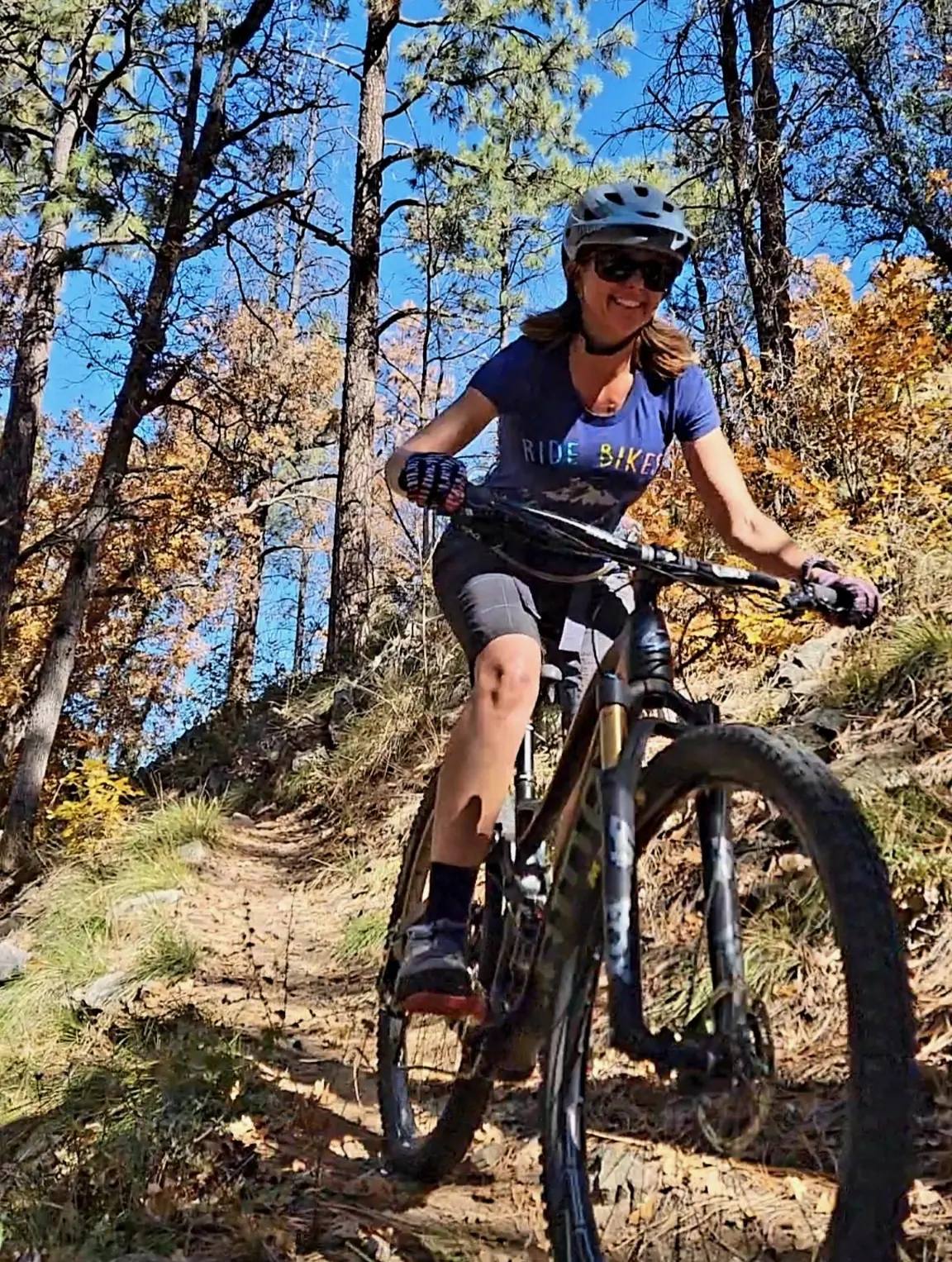 Courtesy photo: Griffin on a mountain bike ride, embracing adventure and the great outdoors.
