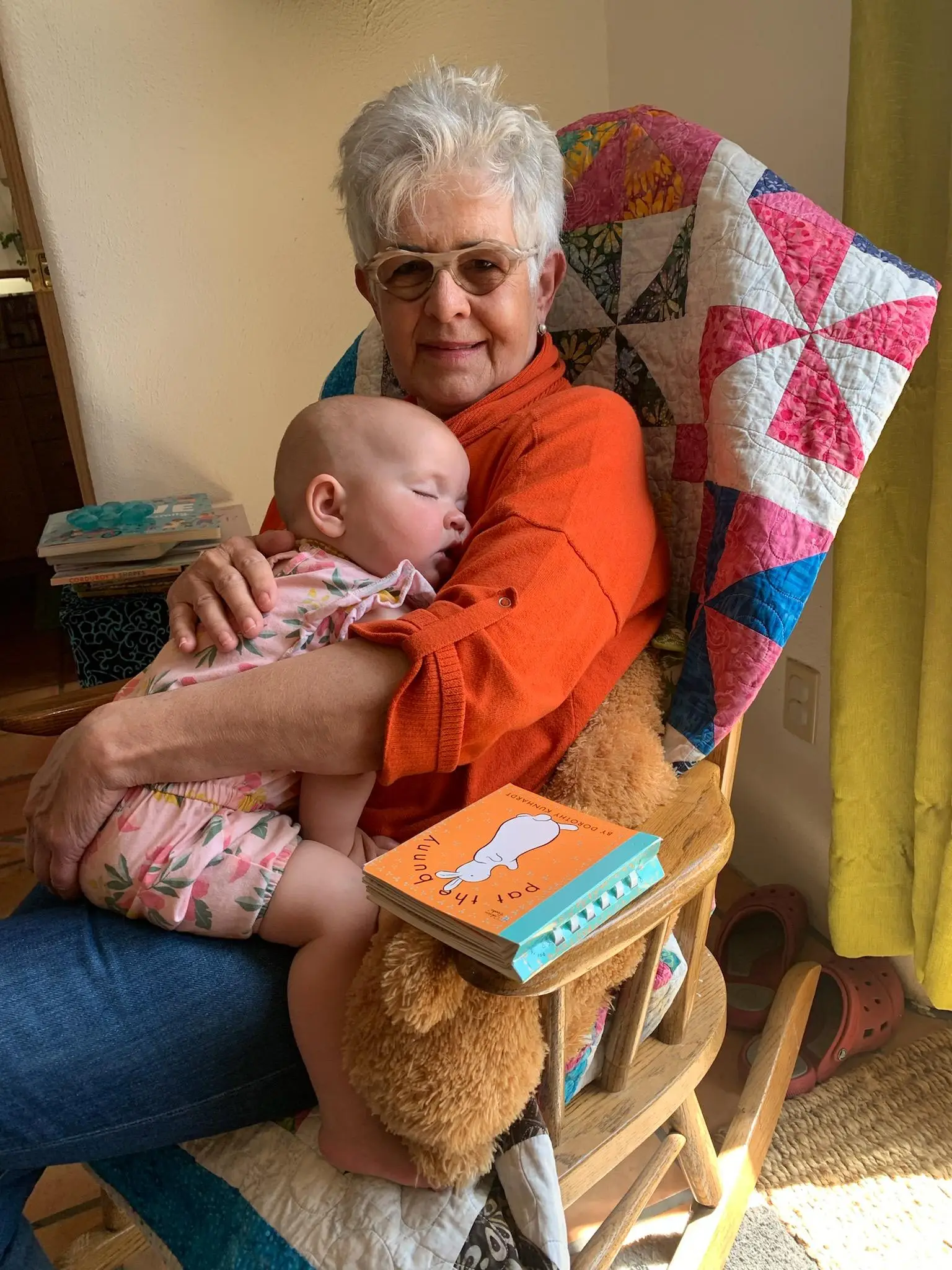 Courtesy photo: Many Mothers volunteer and baby.